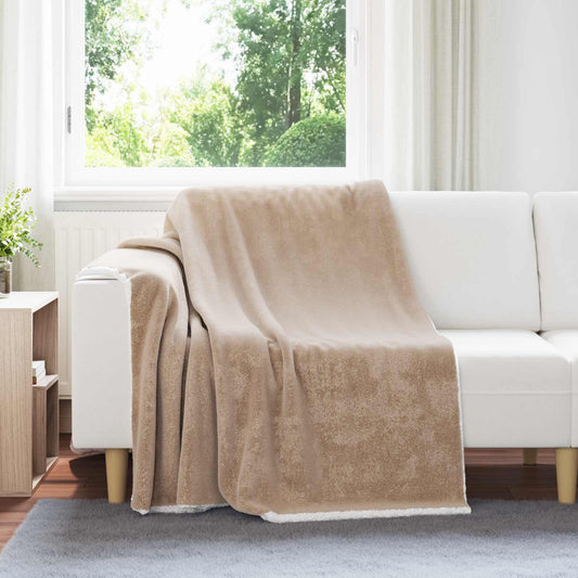 Coperta Cammello 150 x 200 cm 1.64 kg Panno - homemem39