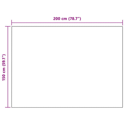 Coperta Cammello 150 x 200 cm Panno