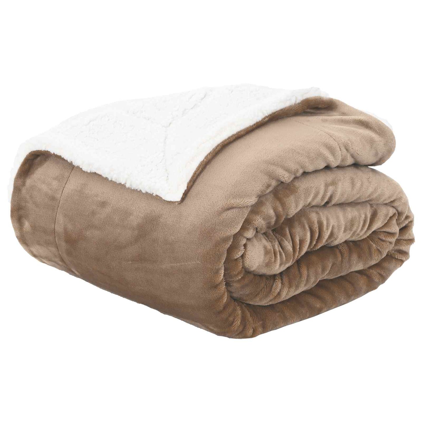 Coperta Cammello 220 x 240 cm Panno