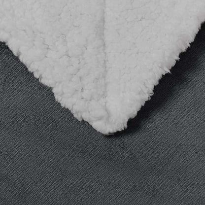 Coperta Grigio scuro 220 x 240 cm Panno