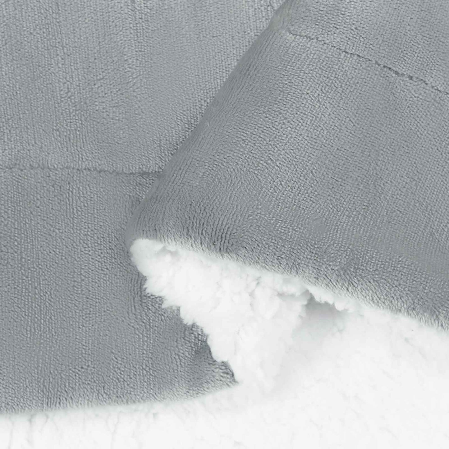 Coperta Grigio 220 x 240 cm Panno