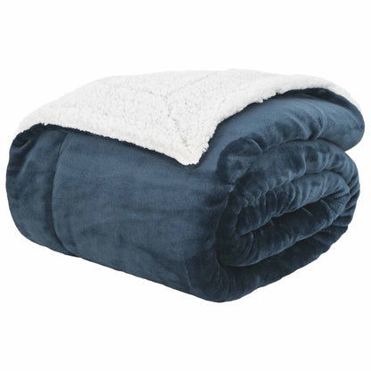 Coperta Blu navy 220 x 240 cm Panno | homemem39