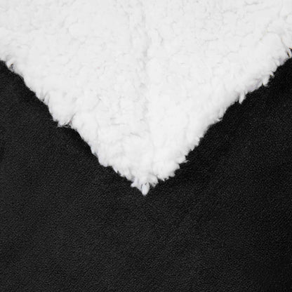 Coperta Nero 150 x 200 cm Panno | homemem39