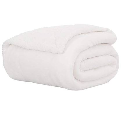 Coperta Bianco 150 x 200 cm Panno