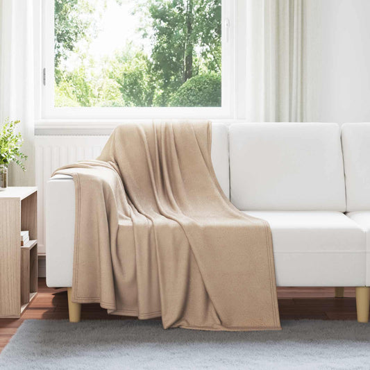 Coperta Cammello 170 x 130 cm Panno | homemem39