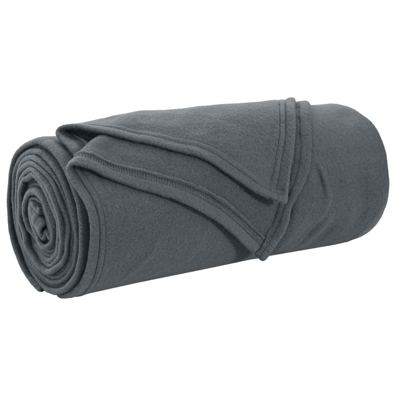 Coperta Grigio scuro 240 x 220 cm Panno | homemem39