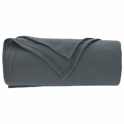 Coperta Grigio scuro 270 x 240 cm Panno