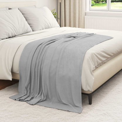Coperta Grigio 170 x 130 cm Panno