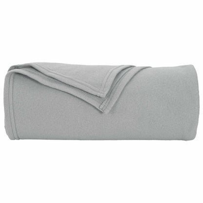 Coperte da Pile 6 pcs Grigio 270 x 240 cm Panno