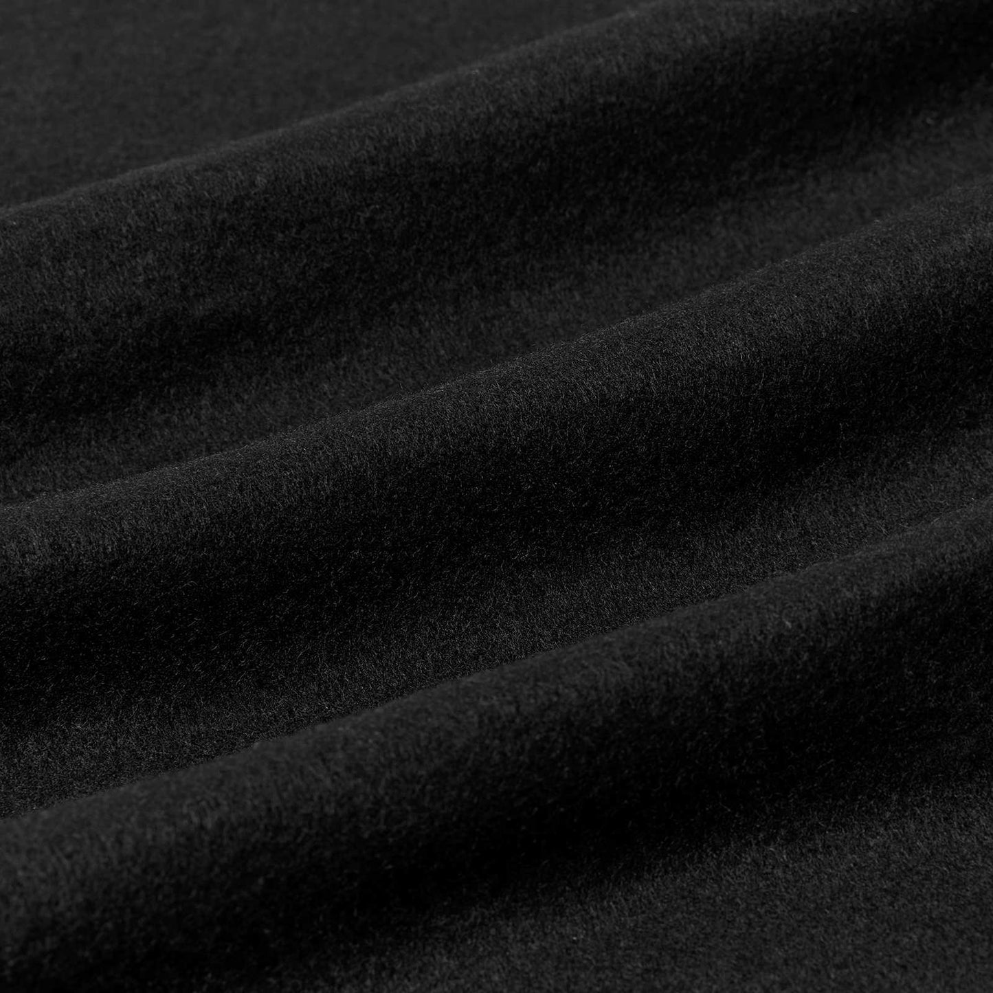 Coperte da Pile 6 pcs Nero 270 x 240 cm Panno