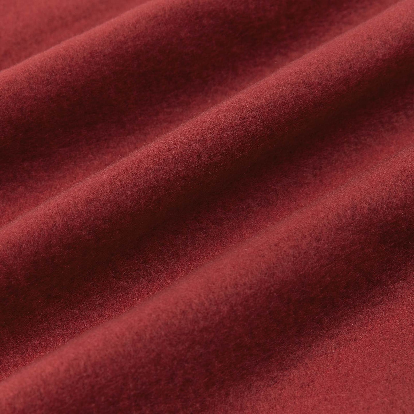 Coperte da Pile 6 pcs Rosso Bordeaux 200 x 150 cm Panno