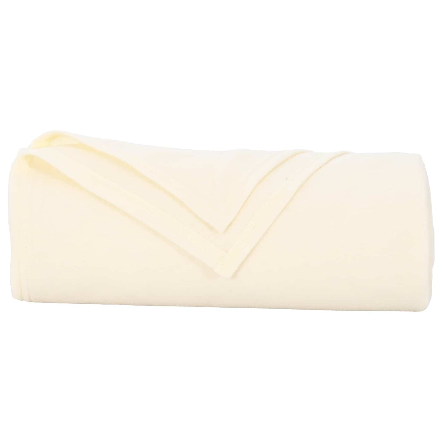 Coperte da Pile 6 pcs Crema 170 x 130 cm Panno