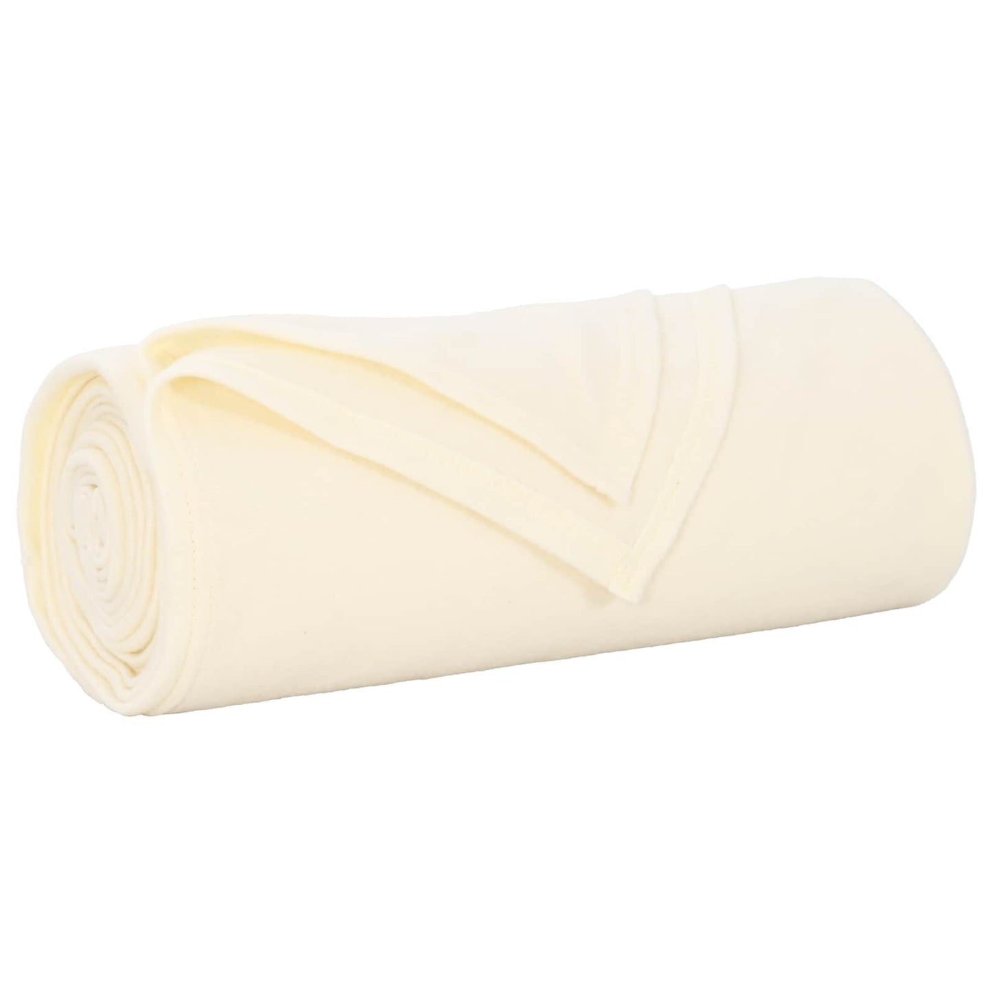 Coperte da Pile 6 pcs Crema 200 x 150 cm Panno | homemem39