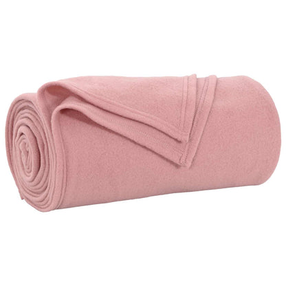 Coperte da Pile 6 pcs Rosa 170 x 130 cm Panno