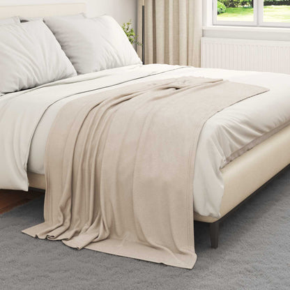 Coperte da Pile 24 pcs Beige 170 x 130 cm Panno