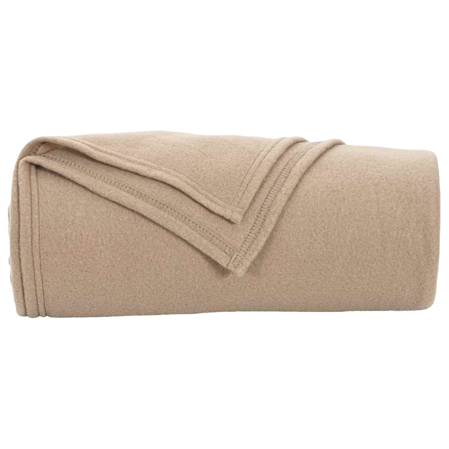Coperte da Pile 24 pcs Cammello 170 x 130 cm Panno | homemem39