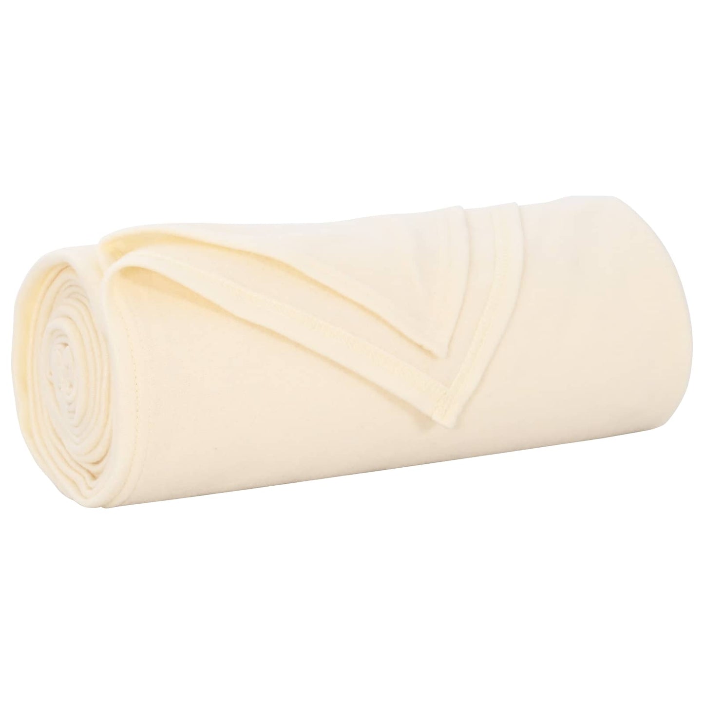 Coperte da Pile 6 pcs Crema 210 x 140 cm Panno | homemem39