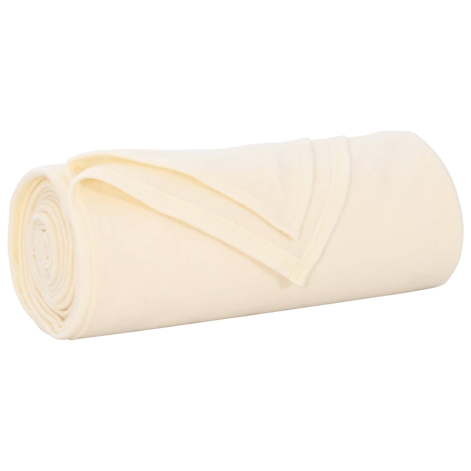 Coperte da Pile 6 pcs Crema 210 x 140 cm Panno | homemem39