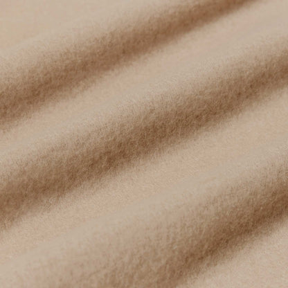 Coperte da Pile 6 pcs Cammello 280 x 210 cm Panno