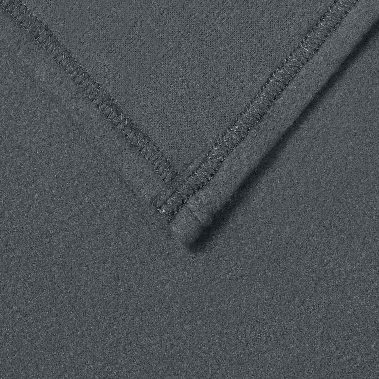 Coperte da Pile 6 pcs Grigio scuro 210 x 140 cm Panno