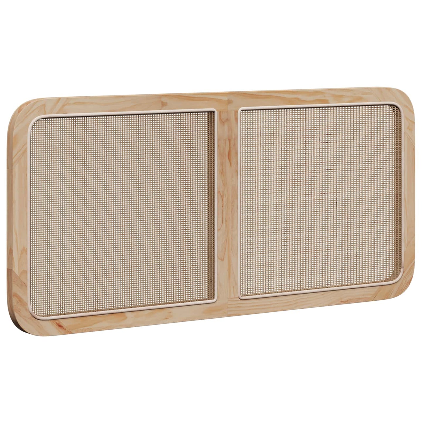 Testiera con testiera Naturale 120 x 55 x 3 cm Rattan