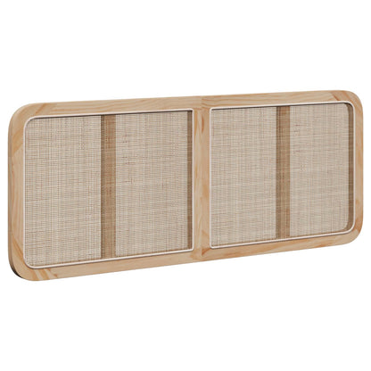 Testiera con testiera Naturale 140 x 55 x 3 cm Rattan