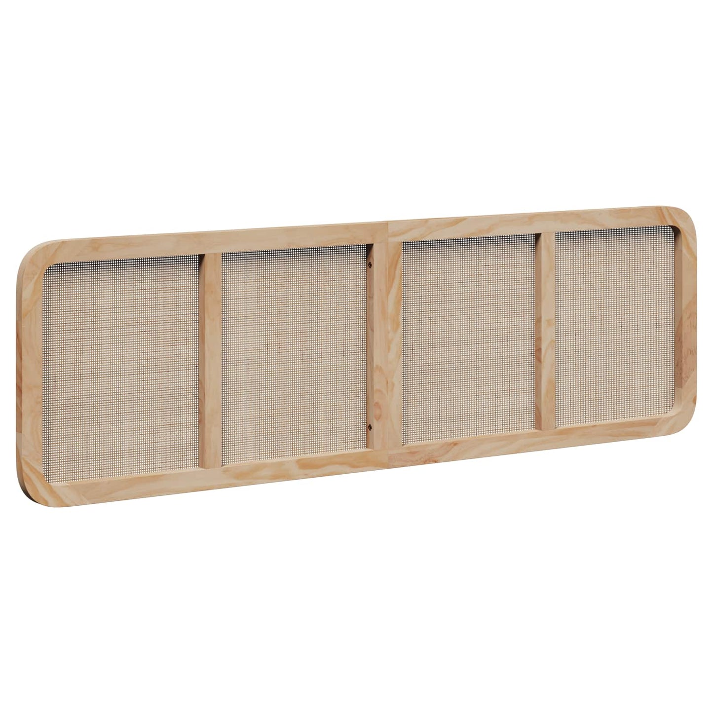 Testiera con testiera Naturale 180 x 55 x 3 cm Rattan