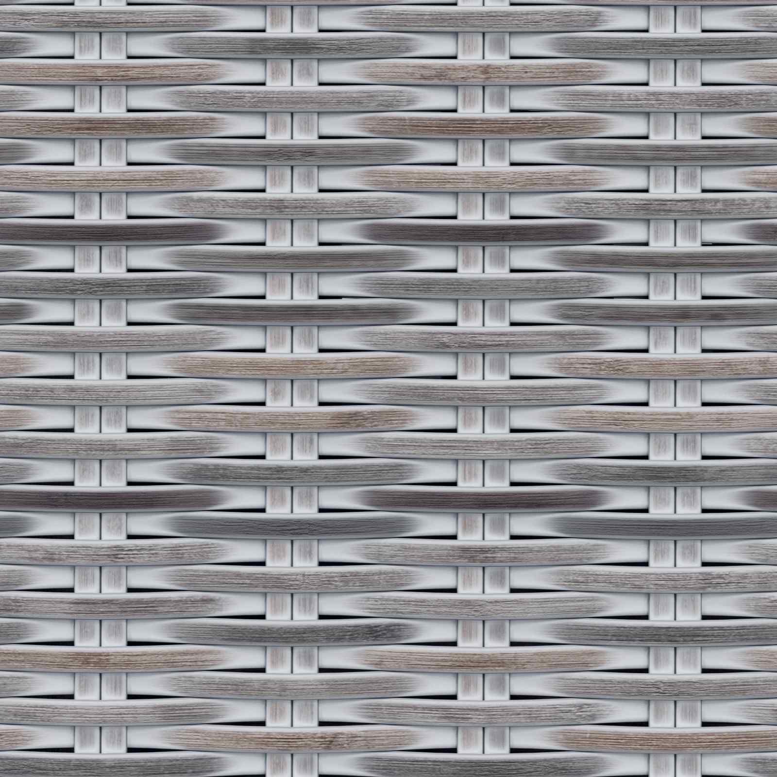 Panchina con contenitore Bianco Lavato 110 x 40 x 50 cm Rattan | homemem39