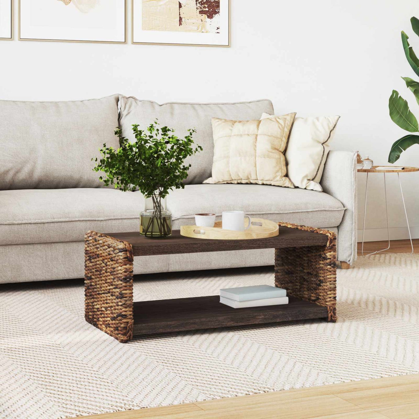 Tavolo laterale Naturale 90 x 45 x 35 cm