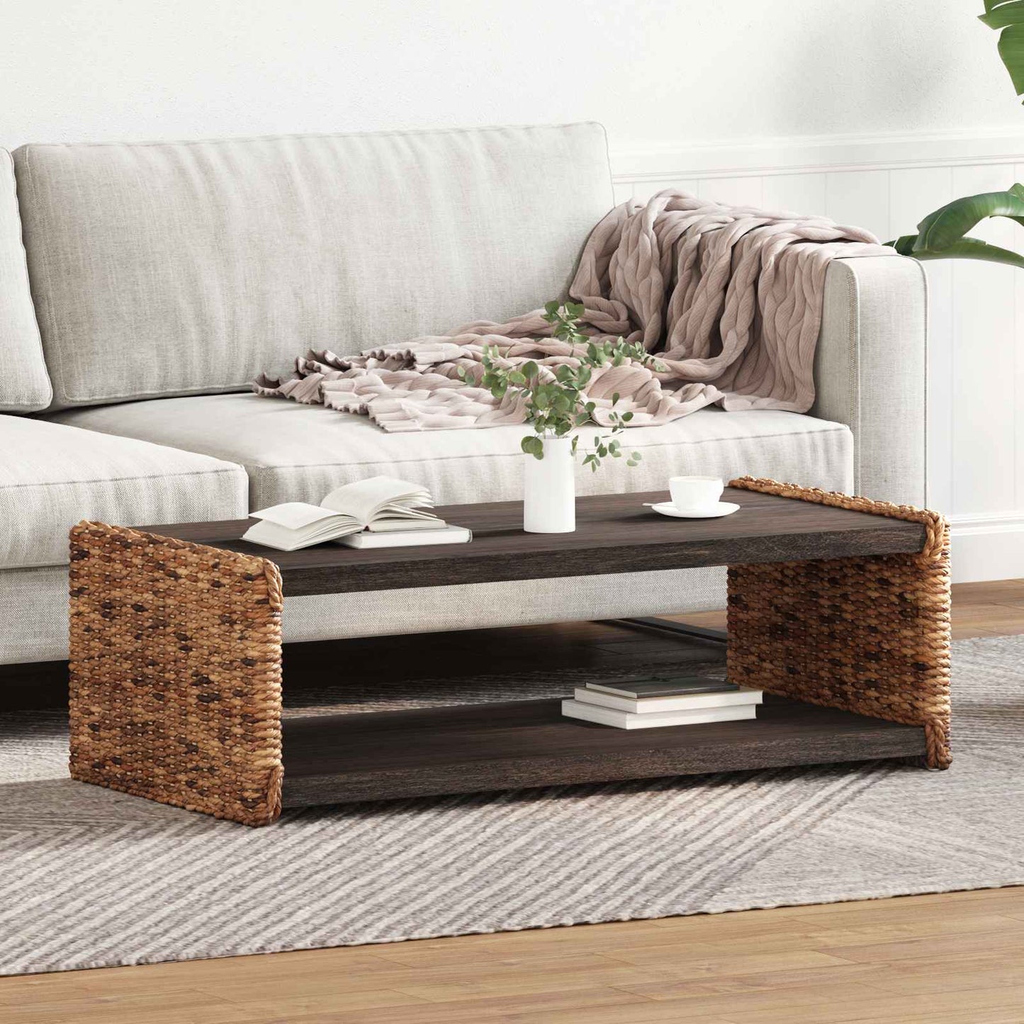 Tavolino da salotto Naturale 110 x 55 x 35 cm | homemem39