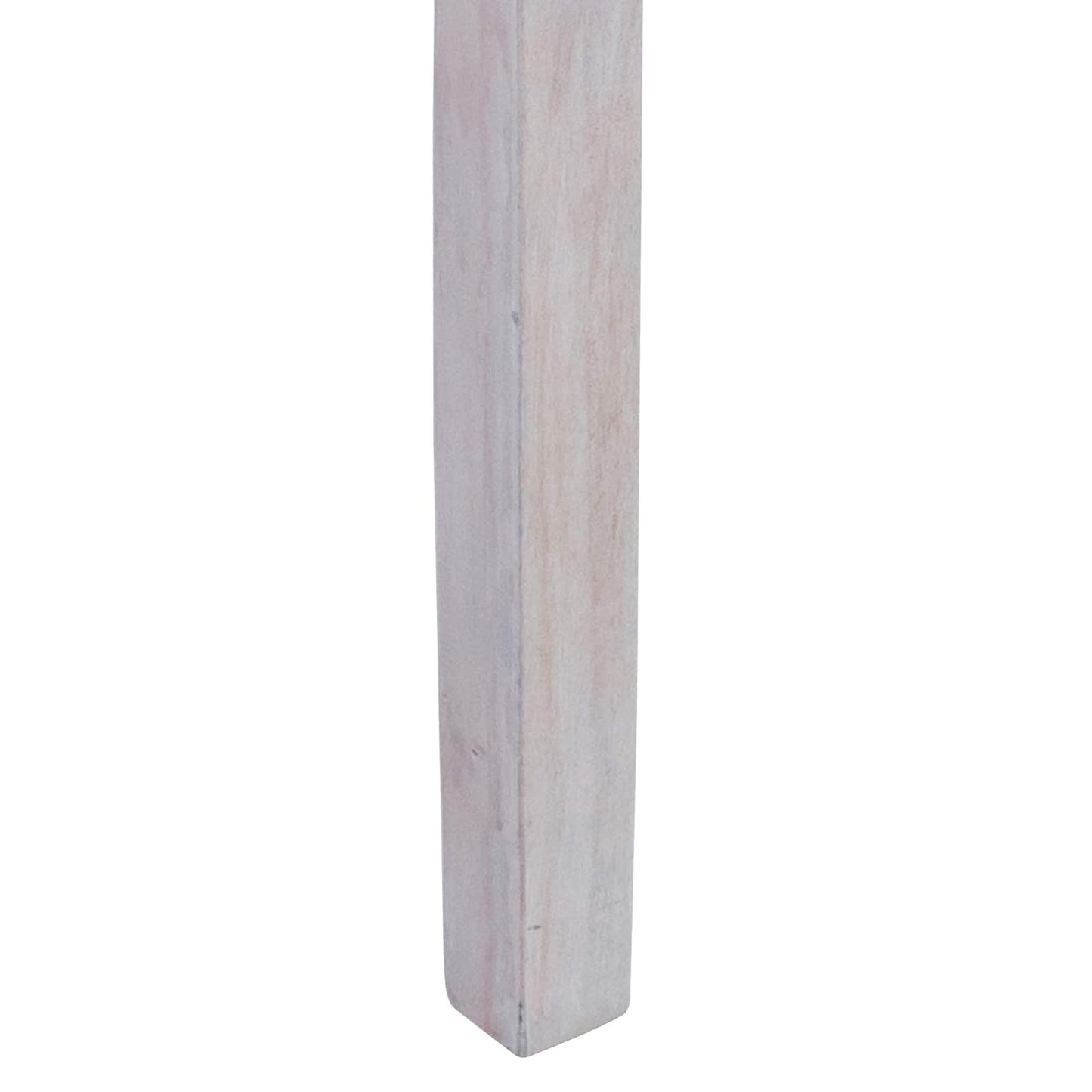Sedia da pranzo 2 pz Rattan Kubu e Legno Massello di Mogano