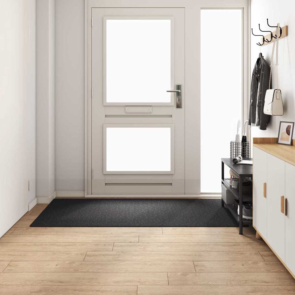 Runner in Moquette Grigio scuro 100 x 200 cm 100% Polipropilene