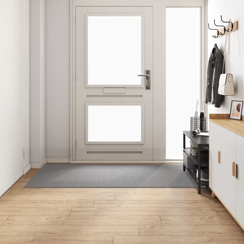 Runner in Moquette Grigio chiaro 100 x 200 cm