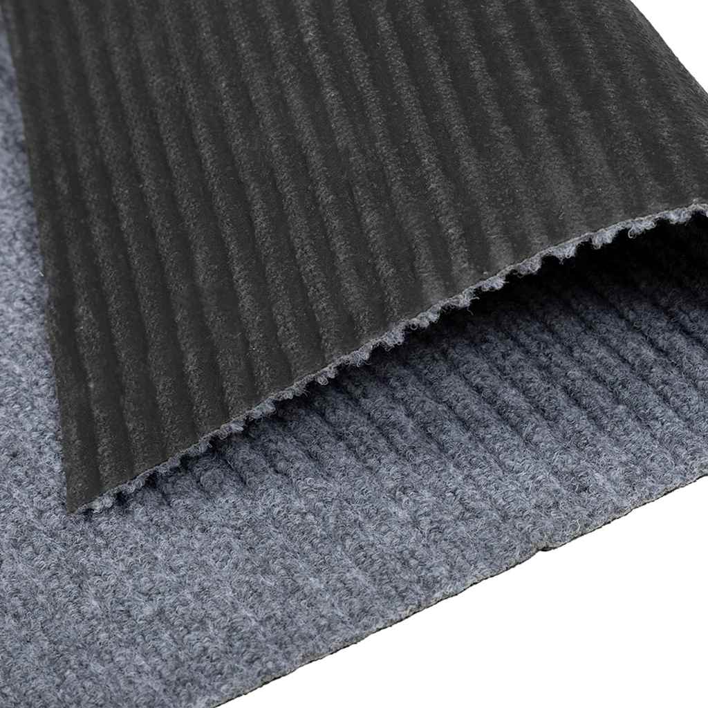 Runner in Moquette Grigio chiaro 80 x 150 cm Tessuto