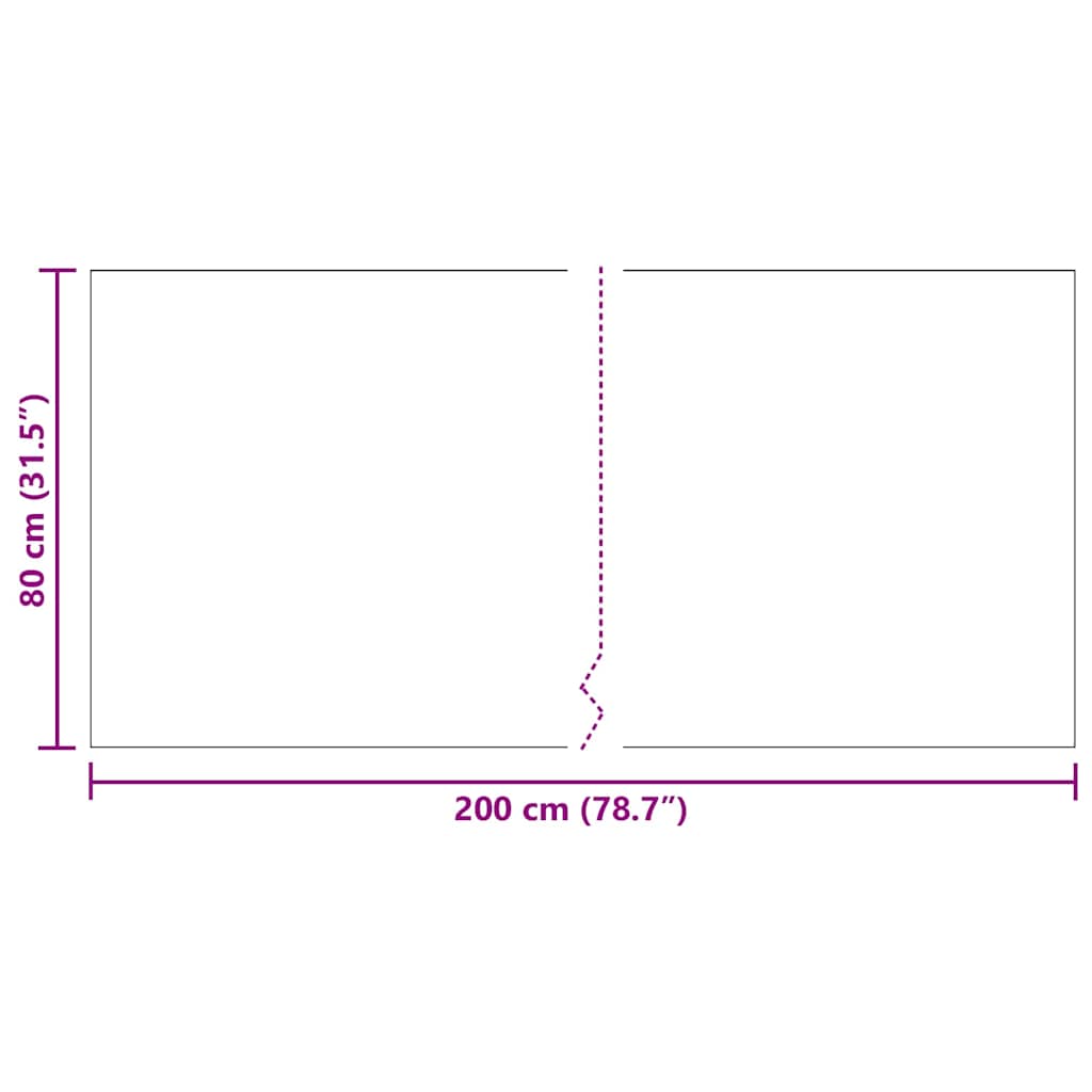 Runner in Moquette Grigio chiaro 80 x 200 cm Tessuto