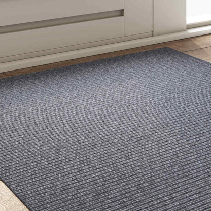Runner in Moquette Grigio chiaro 100 x 100 cm Tessuto