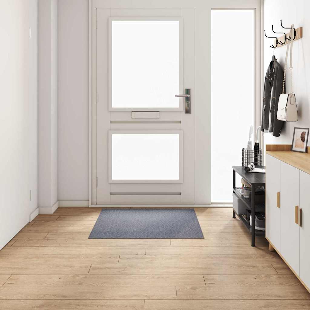 Runner in Moquette Grigio chiaro 100 x 100 cm Tessuto