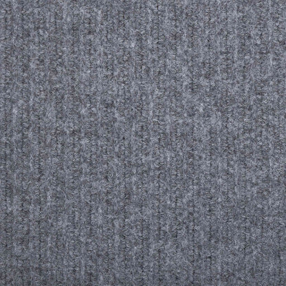 Runner in Moquette Grigio chiaro 100 x 100 cm Tessuto