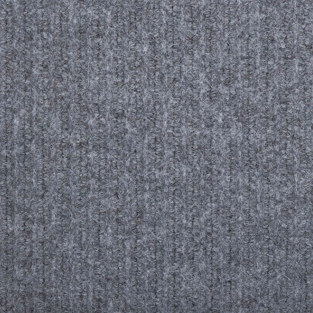 Runner in Moquette Grigio chiaro 100 x 150 cm Tessuto