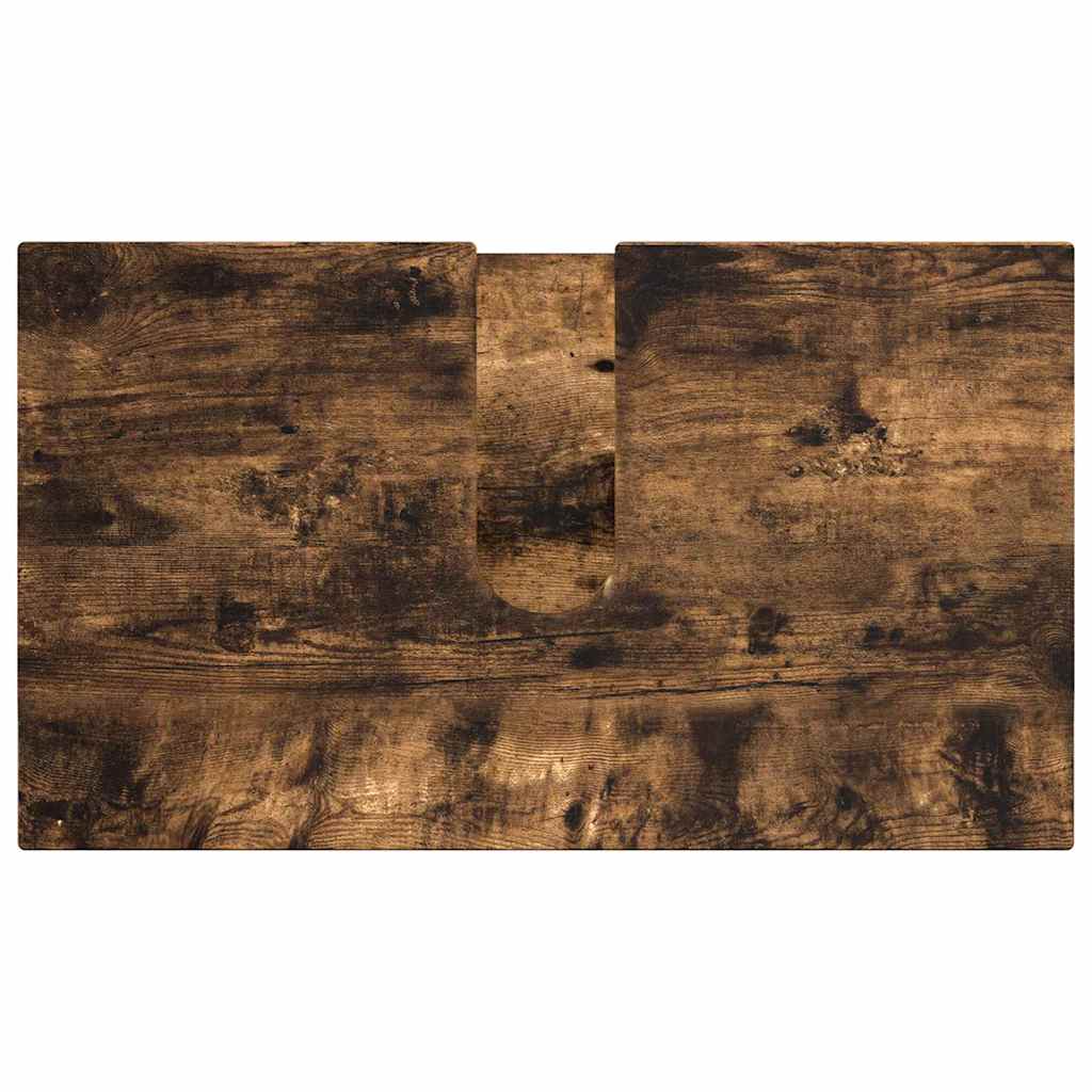 Set di mobili per il bagno 2 pz Rovere fumé 61 x 35 x 64 cm | homemem39