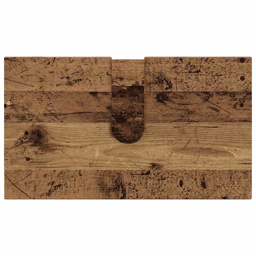Set di mobili per il bagno 2 pz Legno vecchio 61 x 35 x 64 cm | homemem39
