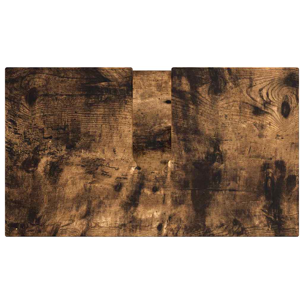 Set di mobili per il bagno 3 pz Rovere fumé 61 x 35 x 64 cm | homemem39