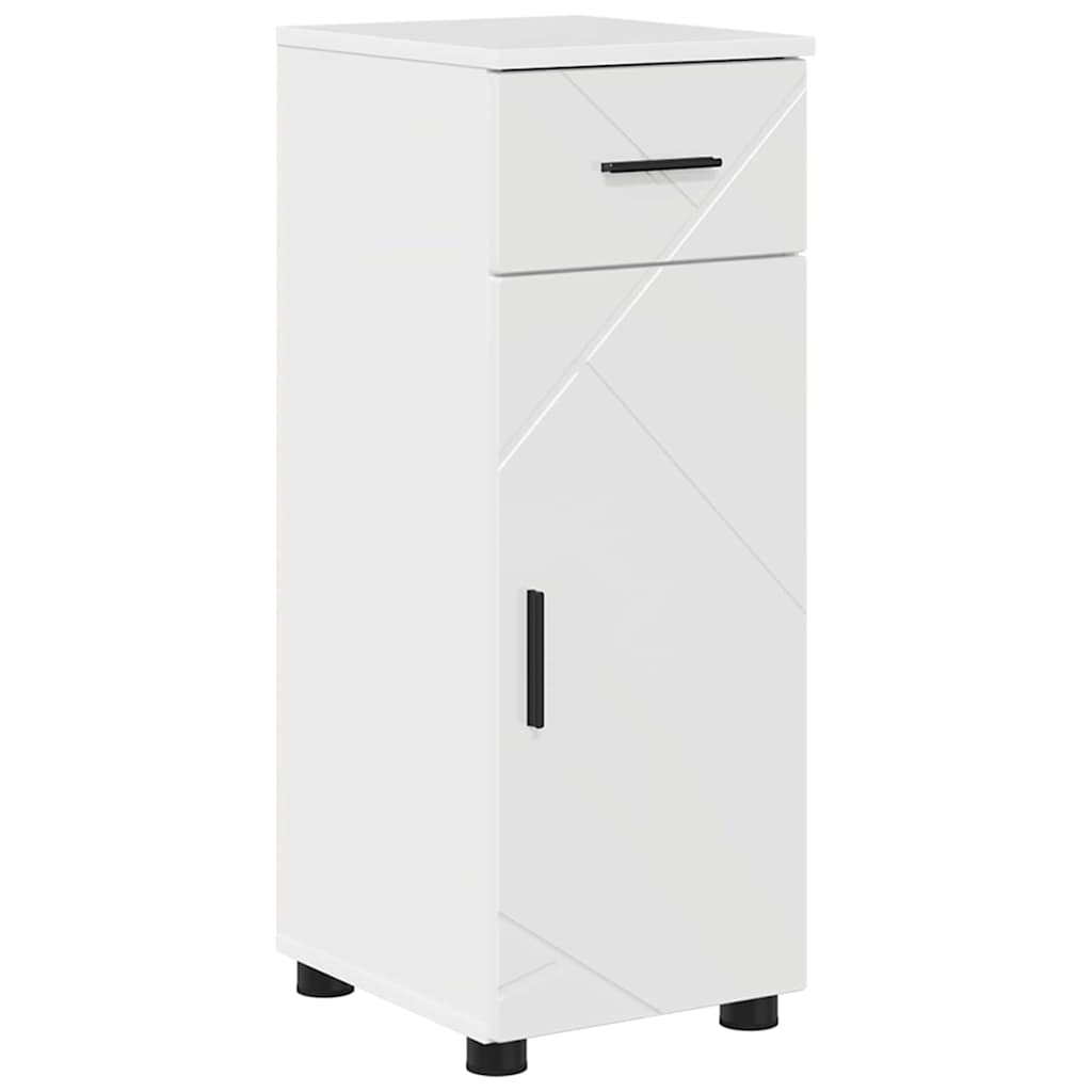 Set di mobili per il bagno 4 pz Bianco Lucido 61 x 35 x 64 cm | homemem39