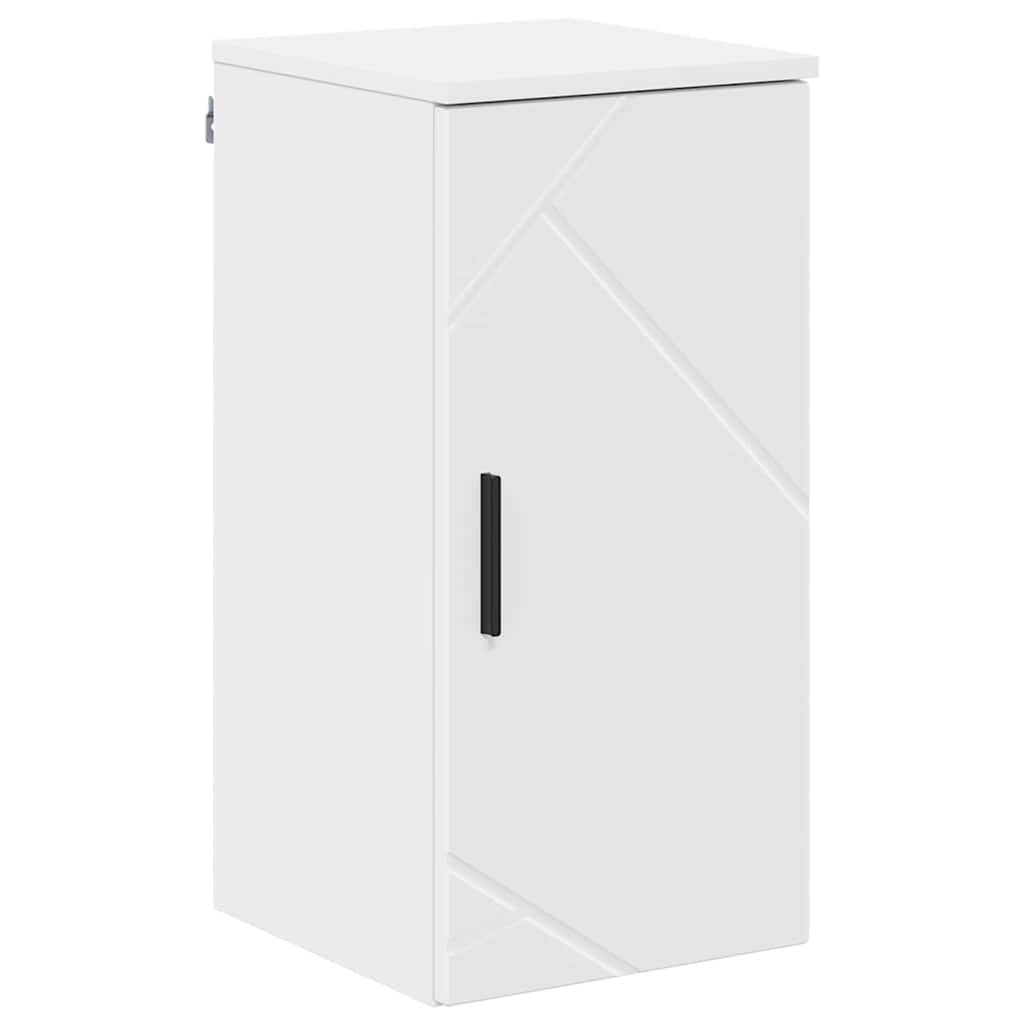 Set di mobili per il bagno Montaggio a parete 5 pcs Bianco | homemem39