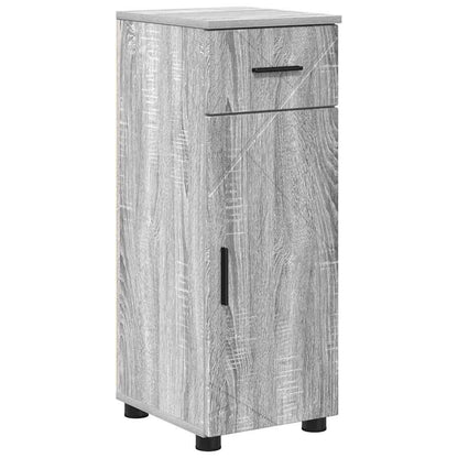 Set di mobili per il bagno 5 pz Grigio Sonoma 61 x 35 x 64 cm | homemem39
