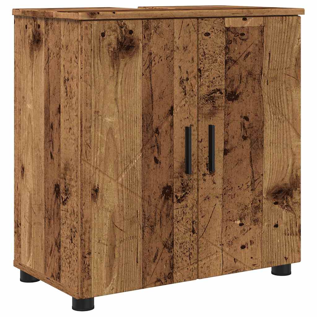Set di mobili per il bagno 5 pz Legno vecchio 61 x 35 x 64 cm | homemem39
