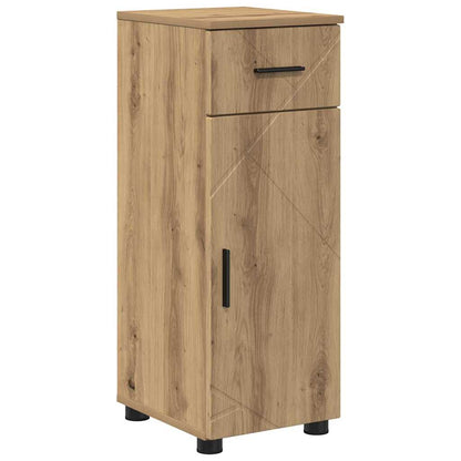 Set di mobili per il bagno 5 pz Rovere artigianale | homemem39