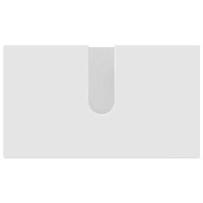 Set di mobili per il bagno Montaggio a parete 4 pcs Bianco | homemem39