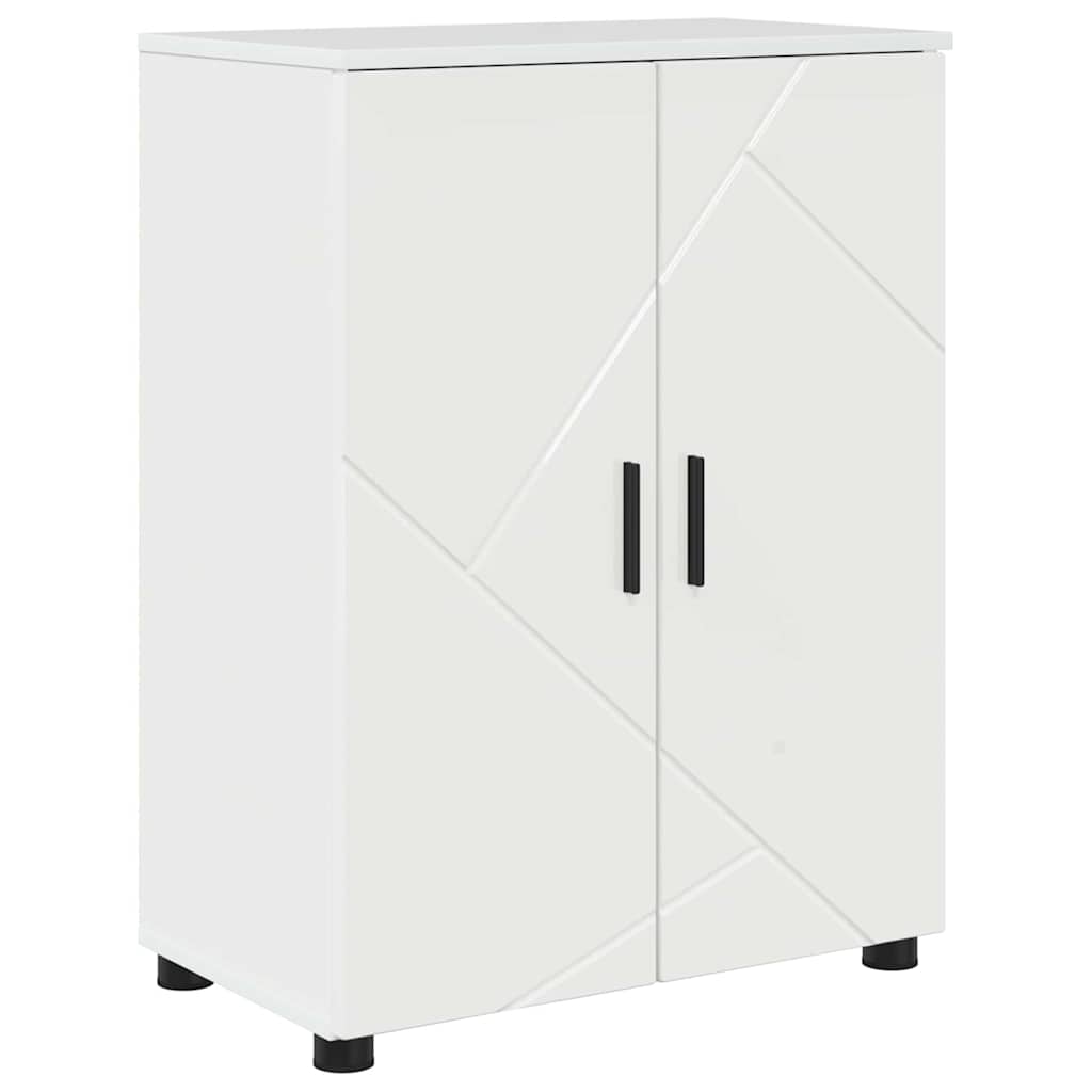 Set di mobili per il bagno 4 pz Bianco Lucido 61 x 35 x 64 cm | homemem39