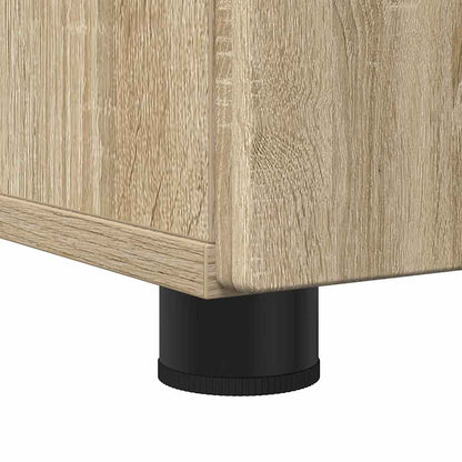 Set di mobili per il bagno con cassetto 3 pcs Rovere Sonoma